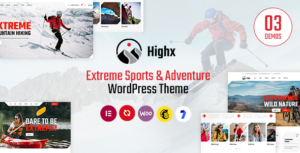 Highx - Chủ đề WordPress về thể thao mạo hiểm và phiêu lưu
