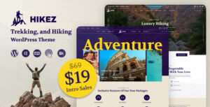 Hikez - Chủ đề WordPress Du lịch mạo hiểm