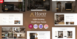 Hoexr - Chủ đề WordPress Đặt phòng khách sạn