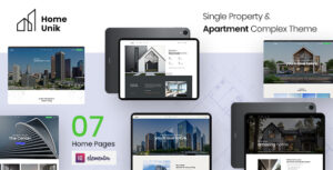 Homeunik – Chủ đề WordPress cho khu phức hợp căn hộ và bất động sản đơn lẻ