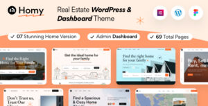 Homy - Chủ đề WordPress về bất động sản