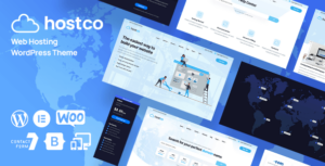 Hostco - Chủ đề WordPress cho dịch vụ lưu trữ