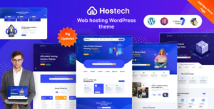 Hostech - Chủ đề WordPress lưu trữ web