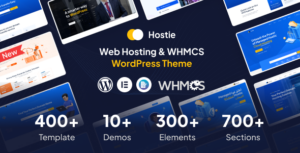 Hostie - Web Hosting & Chủ đề WordPress WHMCS