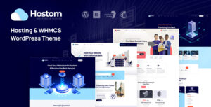 Hostom - Web Hosting & Chủ đề WordPress WHMCS