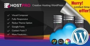 Hostpro - Chủ đề WordPress WHMCS lưu trữ đáp ứng