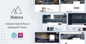 Hotera: Chủ đề WordPress cho khu nghỉ dưỡng và khách sạn