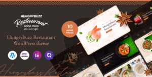 Hungrybuzz - Chủ đề WordPress nhà hàng