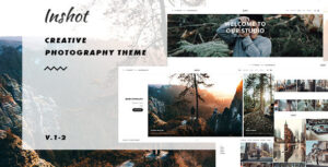 Inshot - Chủ đề WordPress danh mục đầu tư nhiếp ảnh sáng tạo đáp ứng