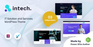 Intech - Công ty giải pháp CNTT WordPress Theme