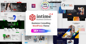 Intime - Chủ đề WordPress tư vấn kinh doanh