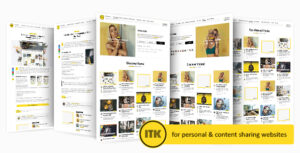 Itaka - Chủ đề WordPress chia sẻ nội dung