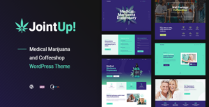 JointUp - Chủ đề WordPress về cần sa y tế và quán cà phê