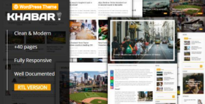 KHABAR - Chủ đề WordPress Tạp chí Tin tức Phản hồi