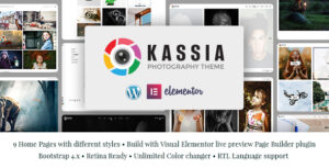 Kassia - Chủ đề WordPress về nhiếp ảnh
