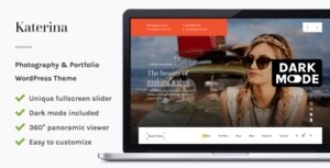 Katerina - Chủ đề WordPress về Nhiếp ảnh & Danh mục đầu tư