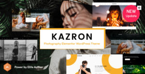 Kazron - Chủ đề WordPress Elementor cho nhiếp ảnh