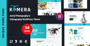 Kemera - Chủ đề WordPress về nhiếp ảnh và quay phim trên không