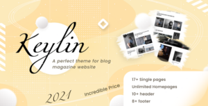 Keylin - Chủ đề tạp chí và blog WordPress