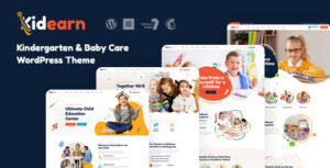 Kidearn - Chủ đề WordPress về mẫu giáo và chăm sóc trẻ em