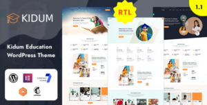 Kidum - Chủ đề WordPress về LMS & Giáo dục