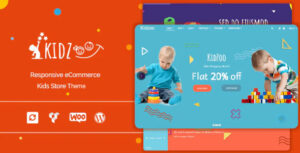 Kidzoo - Chủ đề thương mại điện tử WordPress cho cửa hàng trẻ em và em bé