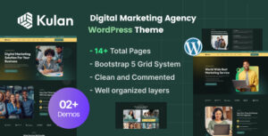 Kulan - Chủ đề WordPress của Cơ quan Tiếp thị Kỹ thuật số