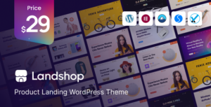 Landshop - Chủ đề WordPress trang đích sản phẩm