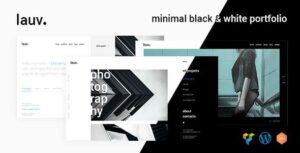 Lauv - Chủ đề WordPress danh mục đầu tư thời thượng