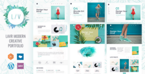 Lavr - Chủ đề WordPress danh mục đầu tư sáng tạo