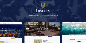 Laxuary - Chủ đề WordPress Đặt phòng khách sạn