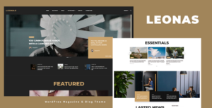 Leonas - Chủ đề WordPress cho tạp chí và blog