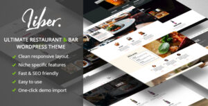 Liber - Chủ đề WordPress Nhà hàng & Quán bar tuyệt đỉnh