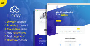 Linksy - nhà cung cấp tên miền và lưu trữ chủ đề WordPress