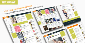 List Mag WP - Một chủ đề blog WordPress đáp ứng