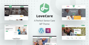 Lovecare - Chủ đề WordPress chăm sóc người cao tuổi