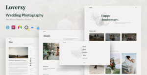 Loversy - Chủ đề WordPress về nhiếp ảnh cưới