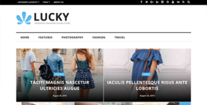 Lucky - Chủ đề WordPress cho tạp chí và blog