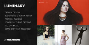 Luminary - Chủ đề WordPress về danh mục đầu tư / Nhiếp ảnh