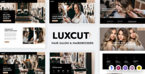 Luxcut - Chủ đề WordPress cho tiệm làm tóc và thợ làm tóc