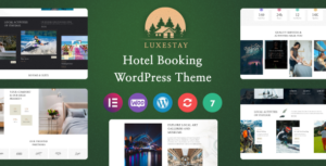 LuxeStay - Chủ đề WordPress Đặt phòng khách sạn