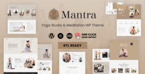 Mantra - Chủ đề WordPress về Yoga Fitness