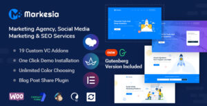 Markesia - Công ty tiếp thị kỹ thuật số và chủ đề SEO WordPress