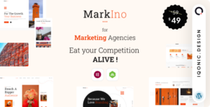 Markino - Chủ đề WordPress của Cơ quan Tiếp thị
