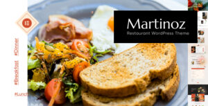 Martinoz – Chủ đề WordPress nhà hàng