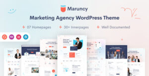 Maruncy - Chủ đề WordPress của Cơ quan Tiếp thị