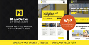 MaxCube | Chủ đề WordPress cho doanh nghiệp di dời và lưu trữ tự phục vụ