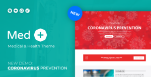 MedPlus – Chủ đề WordPress phòng ngừa vi-rút Corona