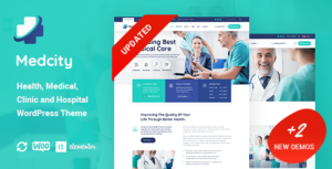 Medcity - Chủ đề WordPress về sức khỏe và y tế