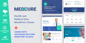 Medcure - Chủ đề WordPress về sức khỏe và chăm sóc y tế